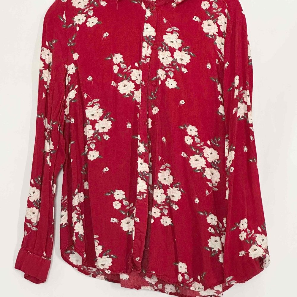 H&M Divided Floral Shirt Blouse